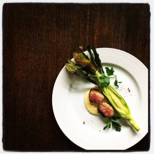 和牛希少部位と旬菜の記念日コース【雅】-miyabi-