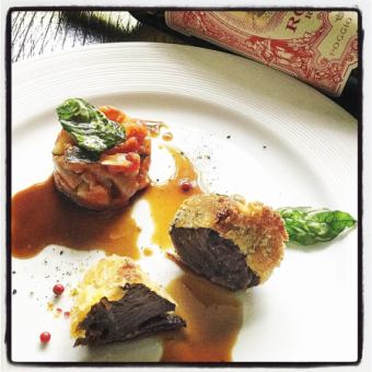 (ランチ・ディナーで利用可)  近江旬菜のコース【至福】-shihuku-