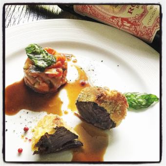 (ランチ・ディナーで利用可)  近江旬菜のコース【至福】-shihuku-