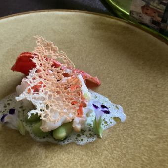 近江牛フィレ肉と旬菜の叶う記念日コース【喜】-yorokobi-