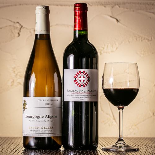 料理にワインを合わせて