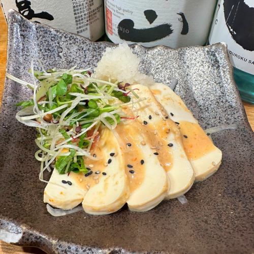 Miso pickled silken tofu