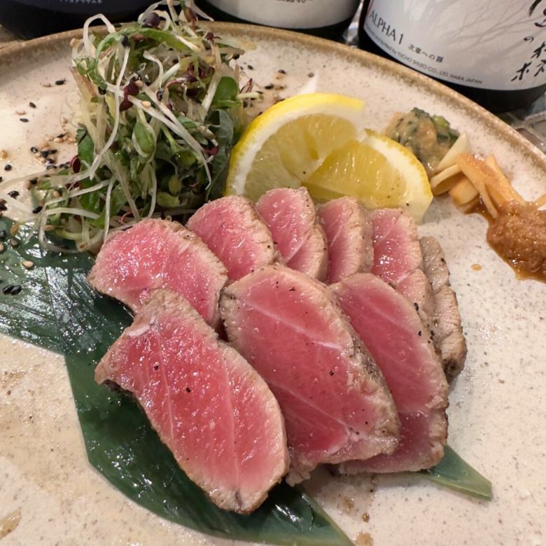 [Medium fatty tuna] Charcoal-grilled chunk of fish (fish)