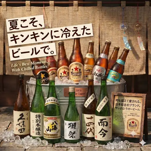 【日～木・祝限定！200円オフ】2H単品飲み放題～有名日本酒40種付～2080円→1880円(税込)