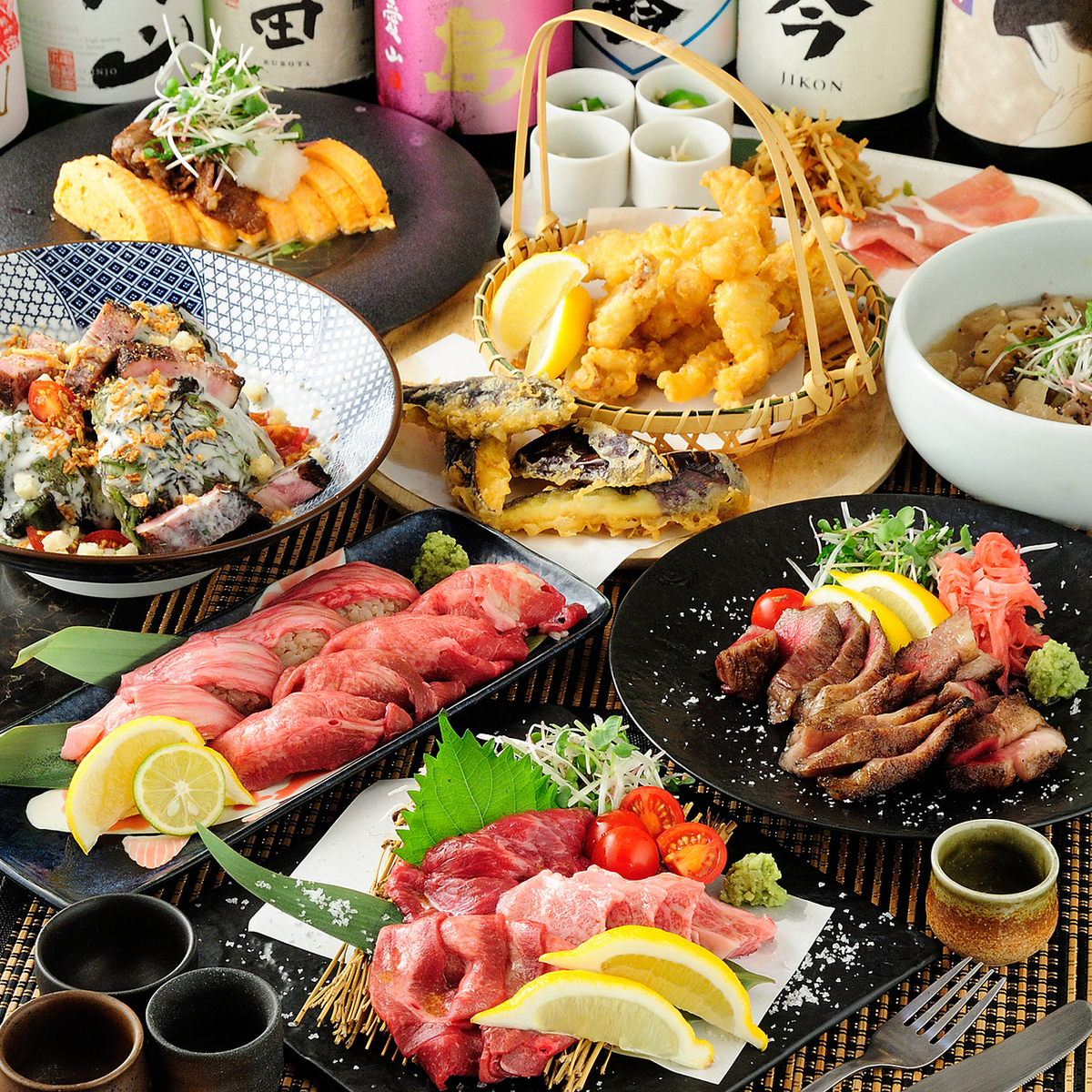 宴会にオススメ!2H飲み放題付コース多数あり!肉好き必見!