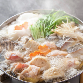 【今が旬】3時間飲み放題付!あんこうのどぶ鍋と海鮮堪能コース