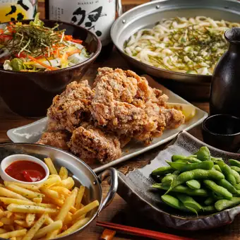 【日～木限定】2時間飲み放題付！コスパ抜群宴会コース