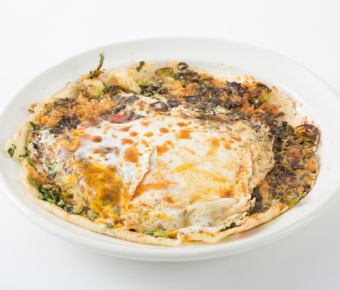 牛すじの入ったねぎ焼