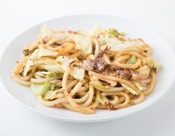 京風しょうゆ焼うどん