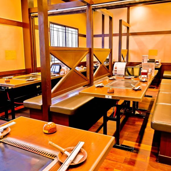 広々として落ち着きのあるオシャレな店内は何といっても居心地いい。ついつい長居してしまいそう。