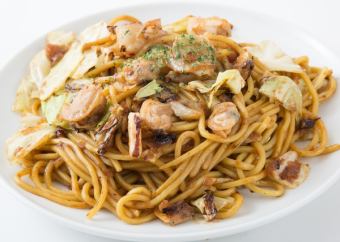 シーフード焼そば