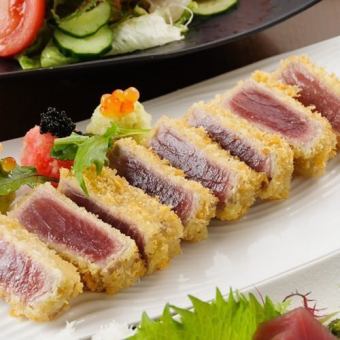 本まぐろのレアカツレツ