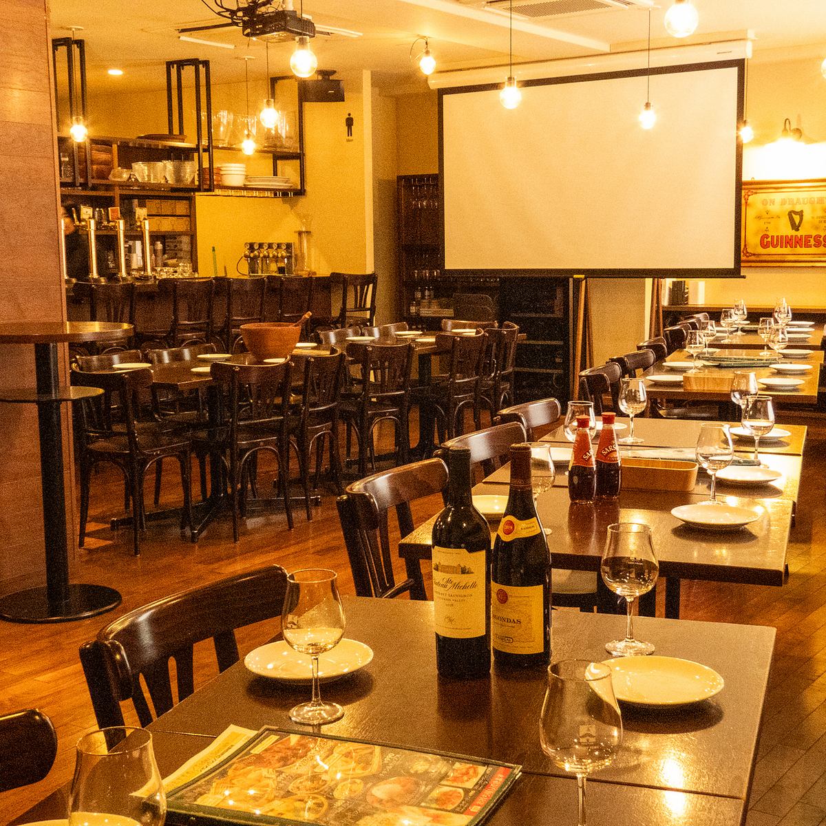 大人数での貸切もOk！幹事様必見です！最大120名様迄◎