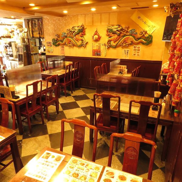 異国情緒溢れる店内で本場中華の味をご堪能ください♪お弁当のテイクアウトも承ります。