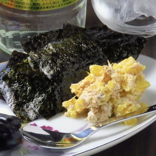 大野海苔とクリームチーズの和風ディップ
