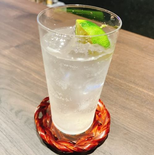 【徳島県産 すだち酎ハイ】