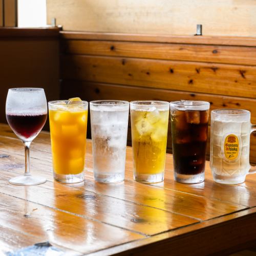 超值畅饮套餐，仅需1500日元起！