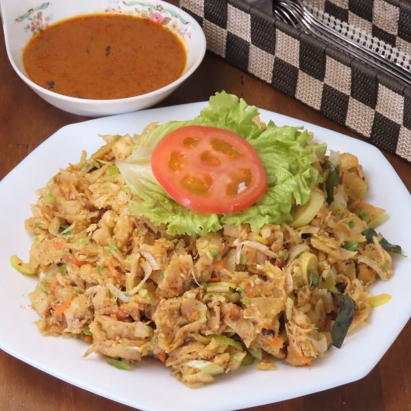 [Sri Lankan local cuisine “Kottu”]