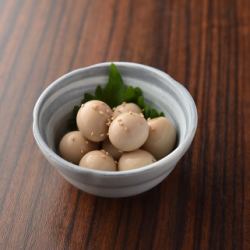 うずら醤油漬け