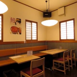 [Table seats for 4 people] You can enjoy the finest eel dishes in the restaurant with a Japanese atmosphere.We also take thorough measures against infectious diseases such as ventilation and disinfection, so please enjoy your meal with confidence.We look forward to your visit.