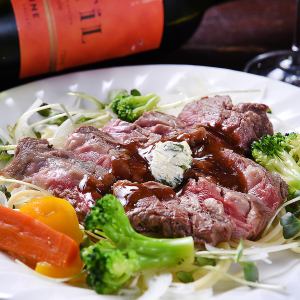 塩麹熟成牛ステーキ