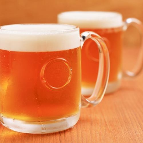 生ビールも飲み放題！