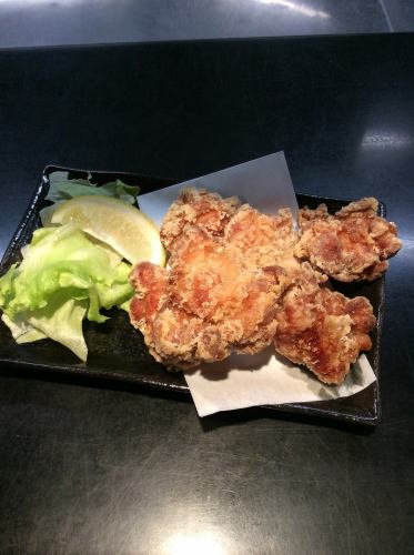 Deep-fried octopus / Homemade deep-fried chicken thigh