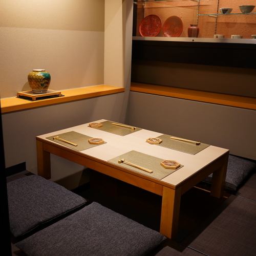 個室は全て掘りごたつ席