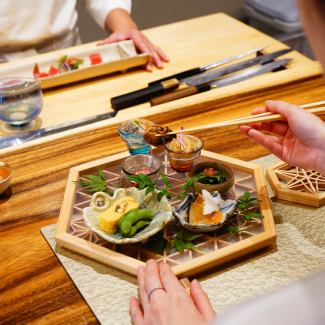 本日のミニ会席コース「4品」