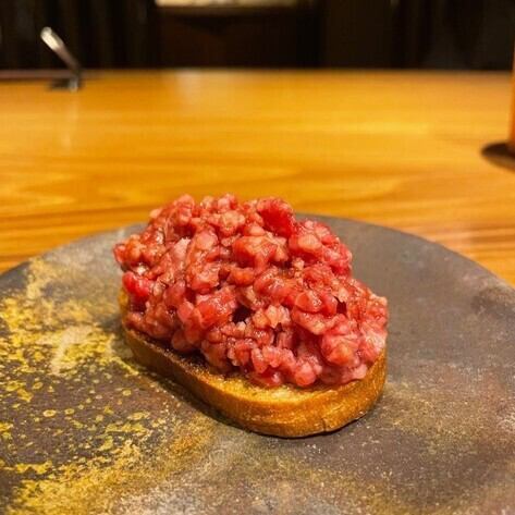 ○和牛のブルスケッタ
