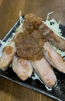 トンテキ玉ねぎソース