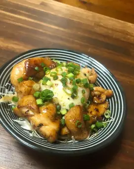 鶏ももテリヤキ温玉のせ