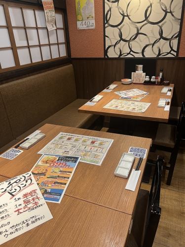 仲間同士の宴会も◎