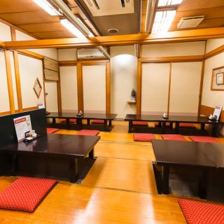 お座敷＋掘りごたつ席貸切可♪
