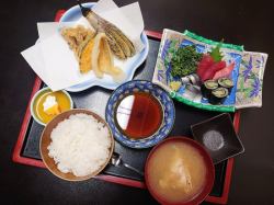 【限定10食】マグロと小肌刺・天ぷら