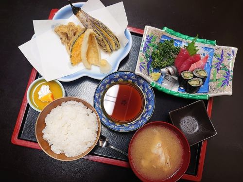 【限定10食】マグロと小肌刺・天ぷら