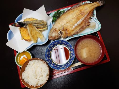 【限定10食】柳カレイ焼・天ぷら