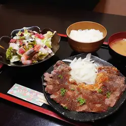 国産牛 赤身ステーキ御膳