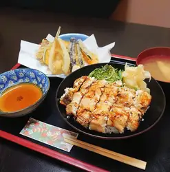 穴子 丼御膳