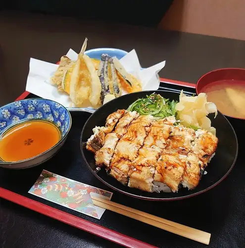 穴子 丼御膳