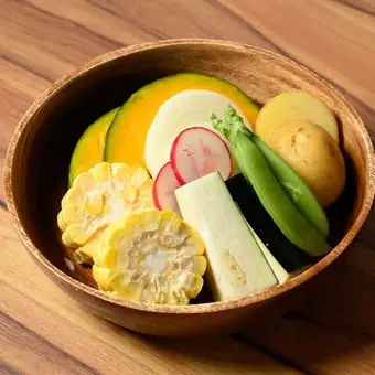だだ季節の野菜盛り
