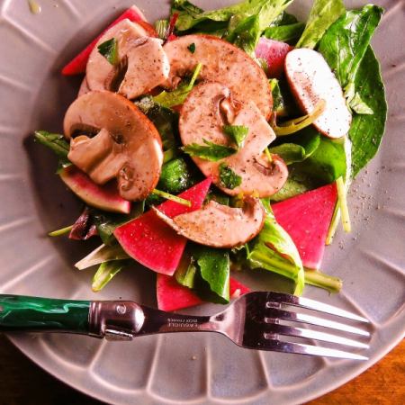 Mushroom salad