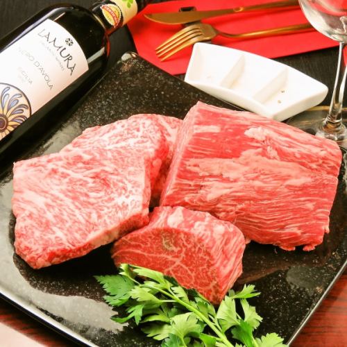 A5 rank Japanese black beef, Hanamaki black beef, Iwate prefecture shorthorn beef