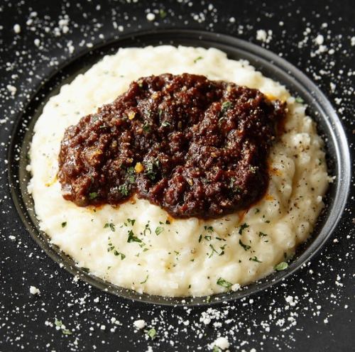 100% Japanese black beef meat cream risotto