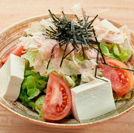 豆腐サラダ