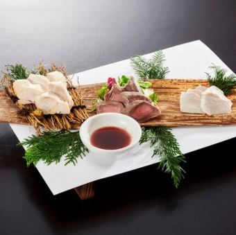 県産ブランド肉盛り合わせ