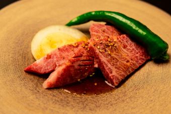 [Manyuku Course] A course where you can enjoy fillet and the finest tongue