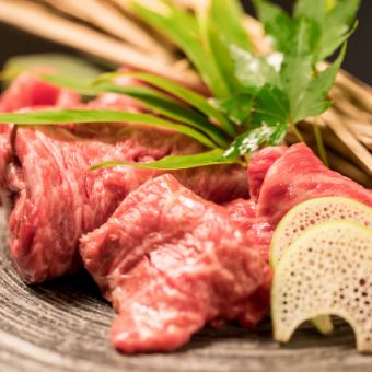 [Kusin Course] A course where you can enjoy seasonal Wagyu beef and grilled shabu-shabu