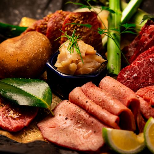 [All-you-can-drink included, 9,450 yen including tax / [Kushin Course] A course where you can enjoy seasonal Wagyu beef and grilled shabu-shabu]