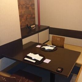 2名様までご利用可能な個室席